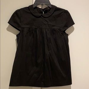 Theory cap sleeve blouse